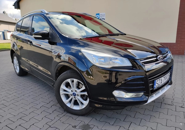 Ford Kuga cena 49999 przebieg: 195000, rok produkcji 2013 z Zawiercie małe 326